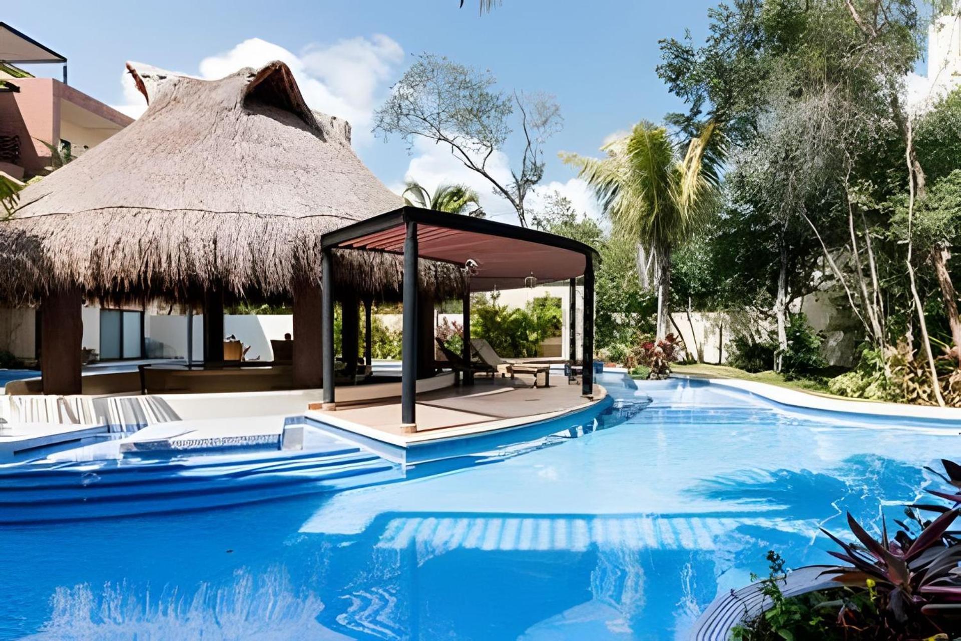 Casa De Lujo Ka'An Maya Acceso Swimup A La Piscina Tulum Extérieur photo