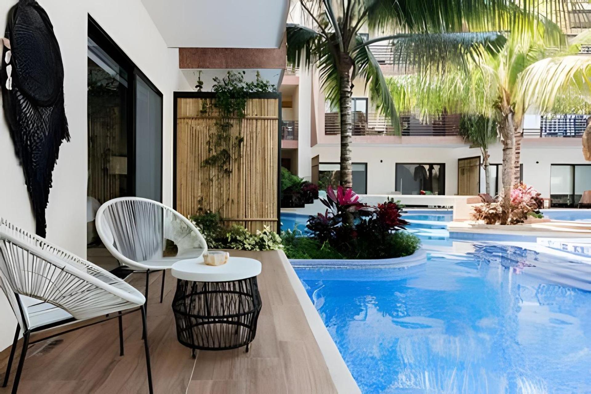 Casa De Lujo Ka'An Maya Acceso Swimup A La Piscina Tulum Extérieur photo