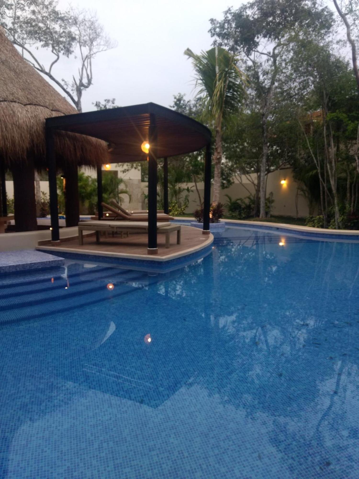 Casa De Lujo Ka'An Maya Acceso Swimup A La Piscina Tulum Extérieur photo